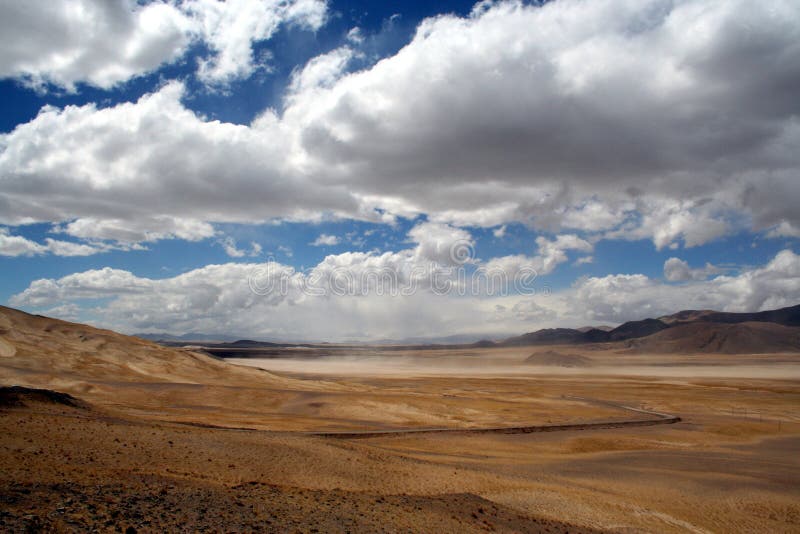 Splendorous spectacular ali road in tibet