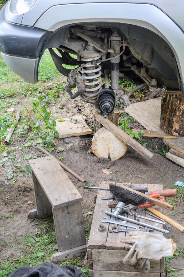 Spline Shaft Front Wheels Car Stock Photos Free & RoyaltyFree Stock