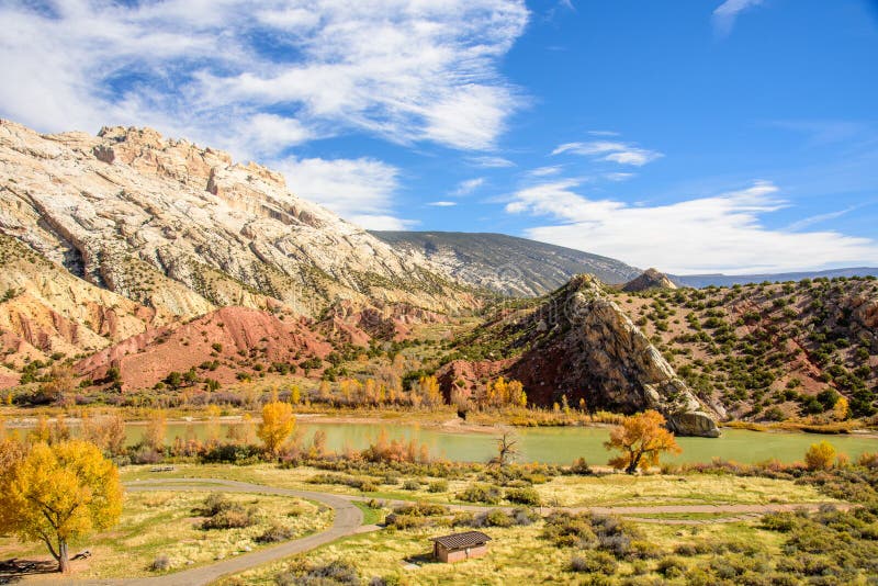 Split Mountain, Dinosaur National Monument Stock Photo Image of fall