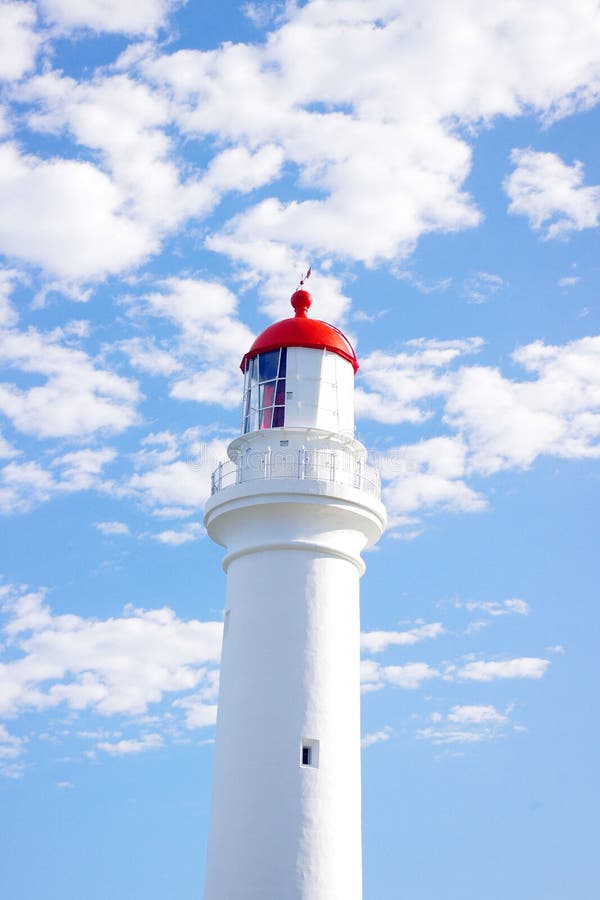 The Split Point Lighthouse stock photography
