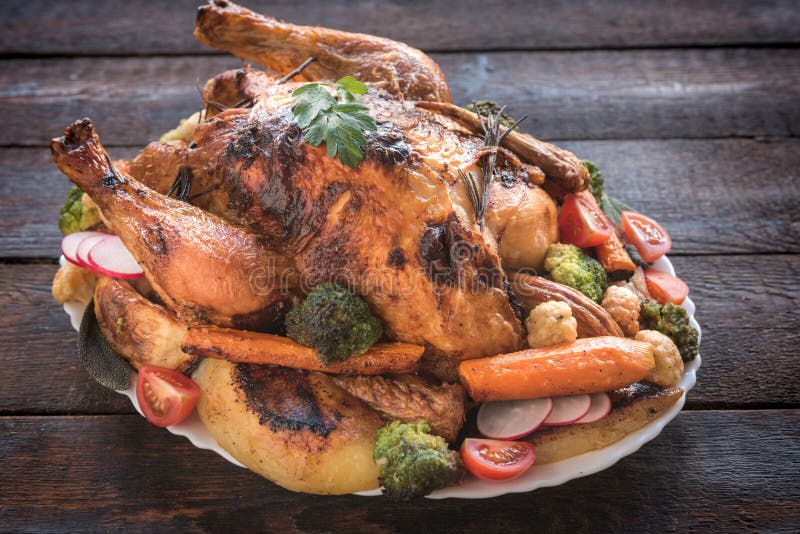 Split roasted turkey stock photo. Image of blank, celebration 61580740