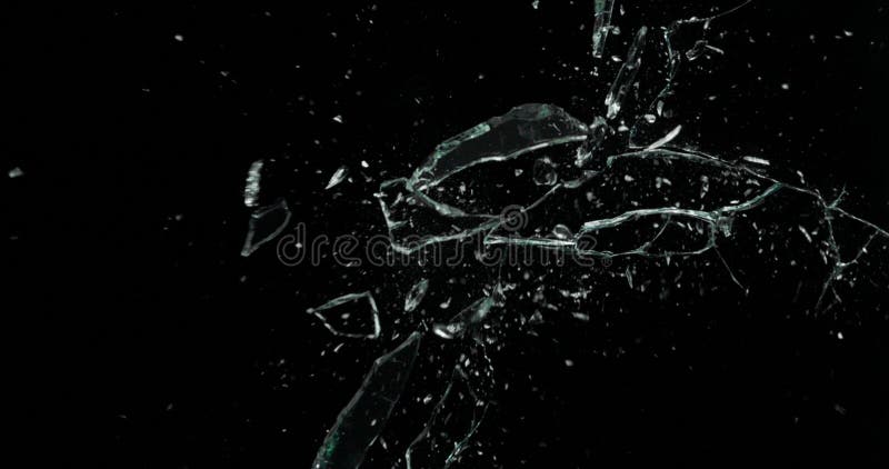 Broken cracks glass fracture effect texture isolated abstract black background. Bullet cracked window with big hole screen mirror weapon shot. Broken cracks glass fracture effect texture isolated abstract black background. Bullet cracked window with big hole screen mirror weapon shot.