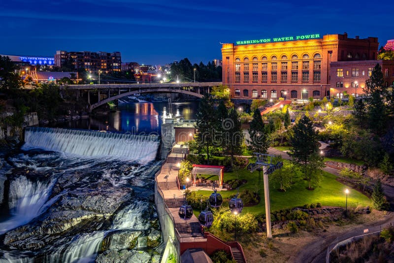 Spokane, Ουάσιγκτον, ΗΠΑ - Ουάσιγκτον στοκ εικόνες με δικαίωμα ελεύθερης χρήσης Spokane, Ουάσιγκτον, ΗΠΑ - Ουάσιγκτον στοκ εικόνες με δικαίωμα ελεύθερης χρήσης