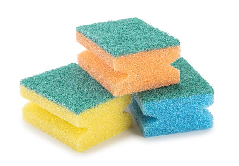 Sponge dish stock image. Image of object, sponge, hygiene 75884789