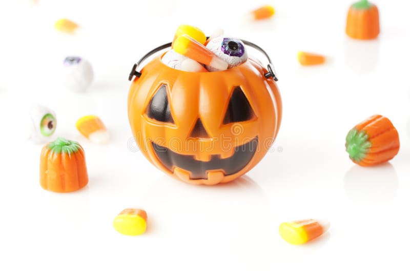 Spooky Orange Halloween Candy Stock Photo Image of sugary, autumn