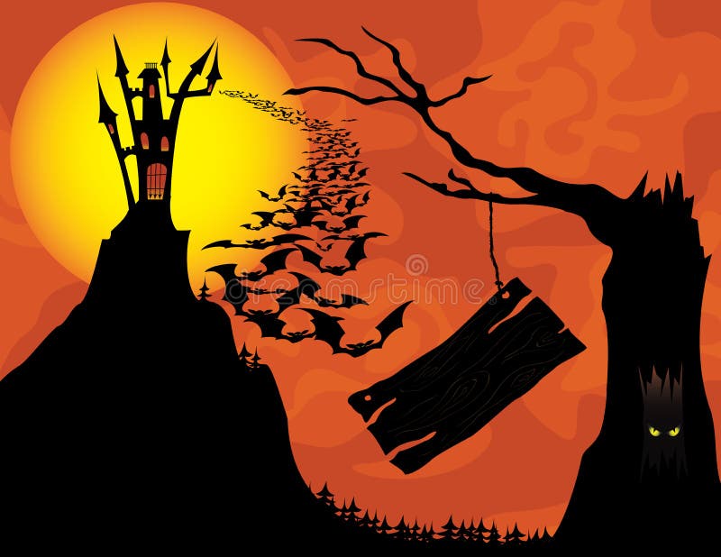 HIDE & seek the spooky house shot grass 4,447 Horror Grass Stock