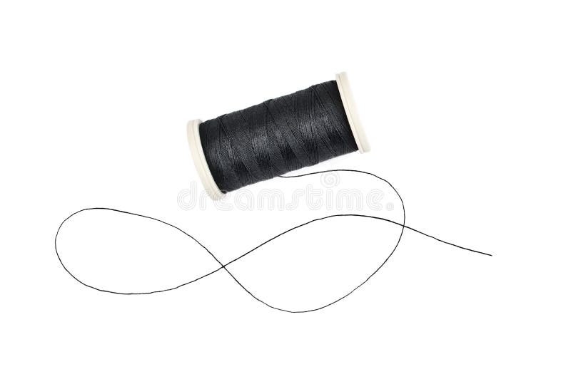 Spool and Tangled Sewing Thread Stock Image Image of object, tangle
