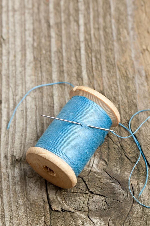 Spool Of Thread And Needle Picture. Image: 19442947