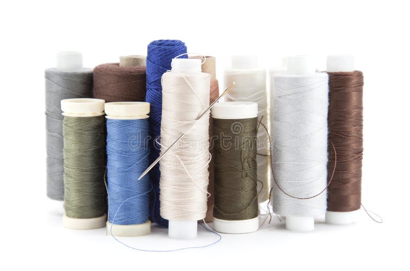 Spools of thread