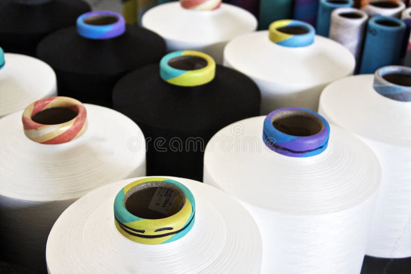 Spools of thread