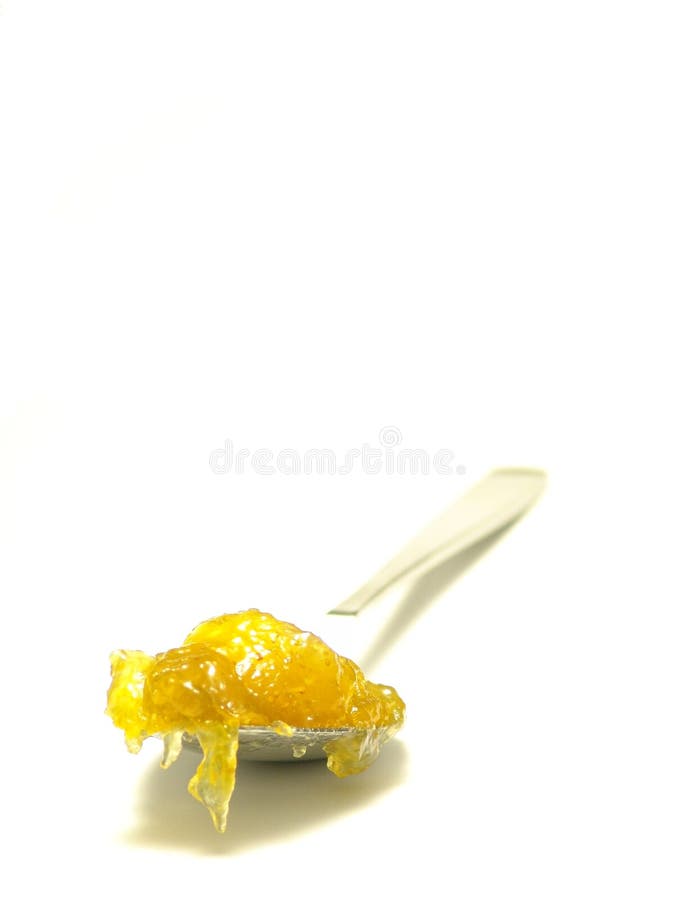 Spoon and jam stock image. Image of diet, asian, background 28315
