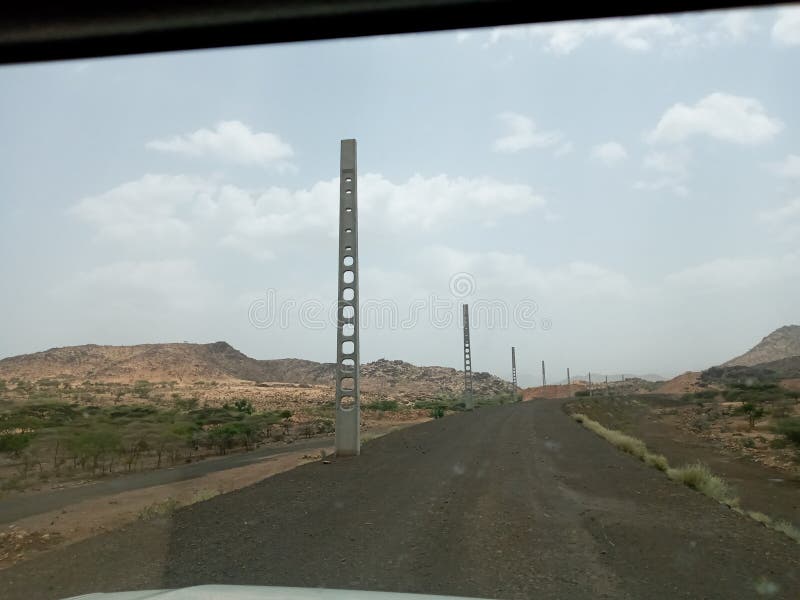 Railway  construction neat Tigray and Afar border. The construction halted because of attacks by Tigray separatists. Railway  construction neat Tigray and Afar border. The construction halted because of attacks by Tigray separatists.