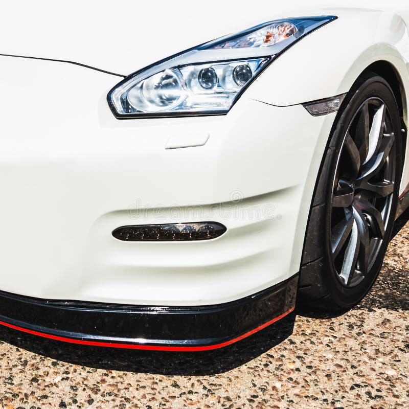 Sport car headlight stock image. Image of auto, headlight 44989147