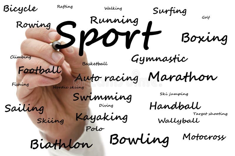 Love sport stock photo. Image of sport, handwritten, phrase 25558030