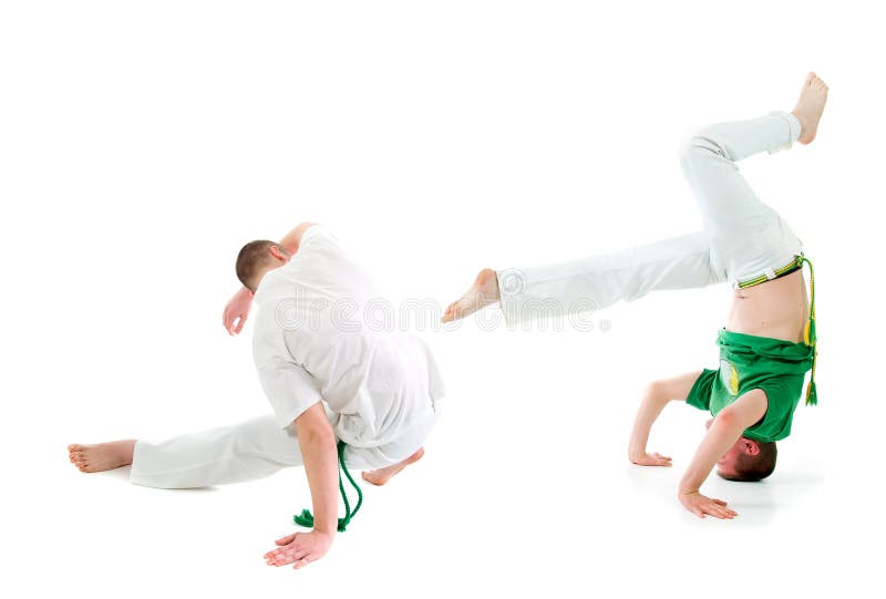 Sport De Contact. Capoeira. Image stock Image du musculaire, simple