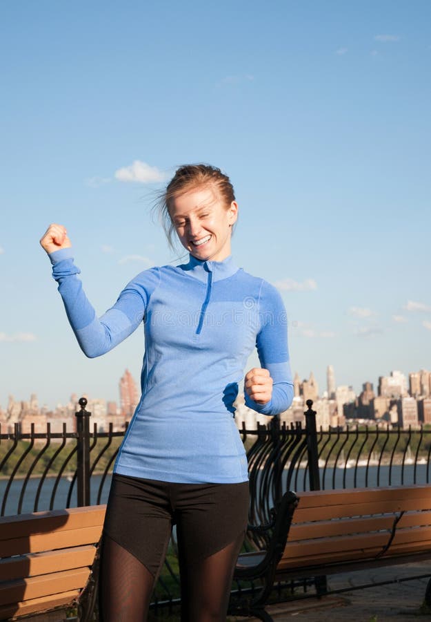 Sport and fitness. Woman running royalty free stock photos Sport and fitness. Woman running royalty free stock photos