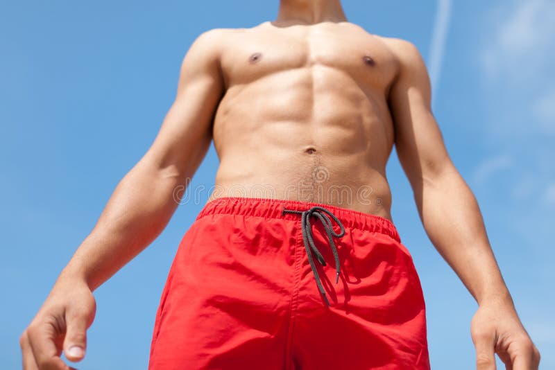 campeón Hula hoop enfermo Sport and Health Body of Young Man Stock Photo - Image of bicep, muscles:  19943152