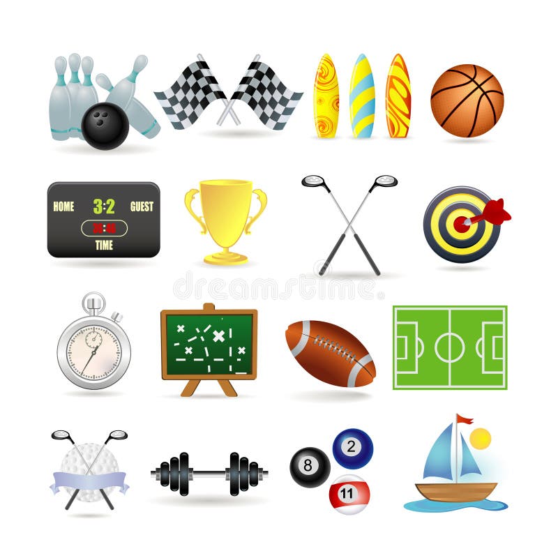 Sport icon set