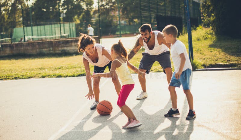 Sport is Important in Life. Stock Photo - Image of four, basketball:  131657458