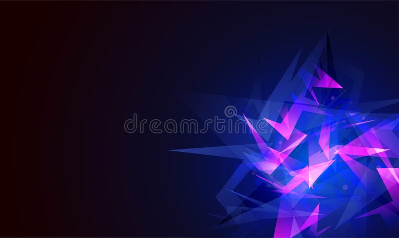 Abstract Shapes Explosion. Shards of Broken Glass. Glowing Dynamic  Background for Sport, Music or Computer Gaming. Stock Illustration -  Illustration of shape, business: 221288064