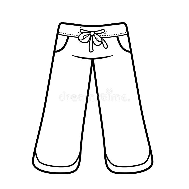 Jeans coloring pages