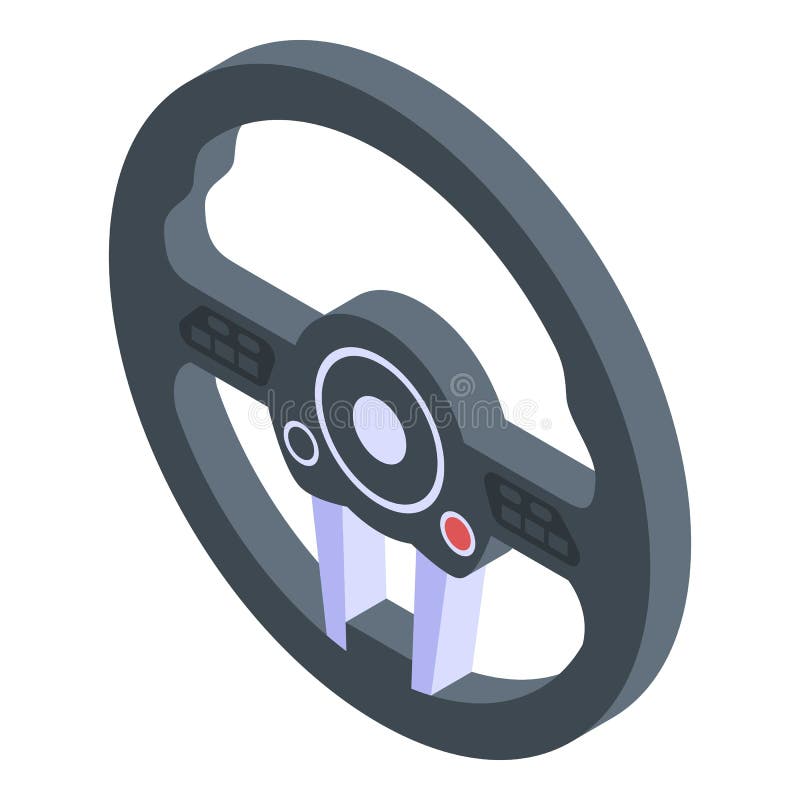 Sport steering wheel stock illustration. Illustration of object 35656378