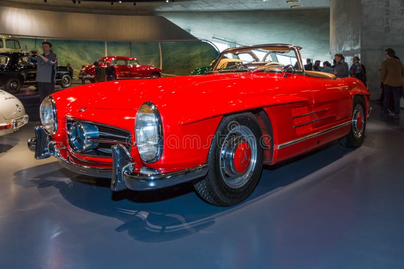 Sporta samochodu Mercedes-Benz 300 SL terenówka, 1962 fotografia royalty free Sporta samochodu Mercedes-Benz 300 SL terenówka, 1962 fotografia royalty free