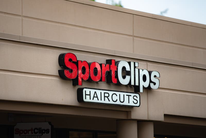 SportClips-Haarschnitt-Logozeichen stockbilder SportClips-Haarschnitt-Logozeichen stockbilder