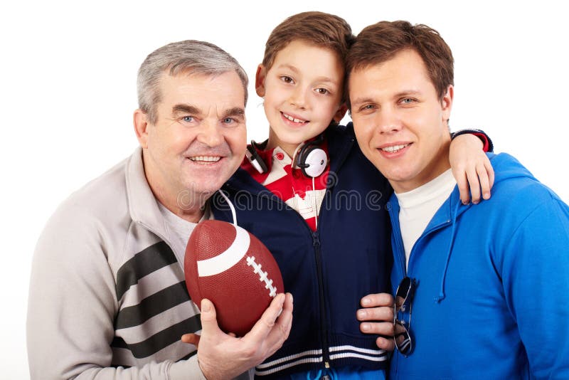 Sportive Familie stockfotos Sportive Familie stockfotos