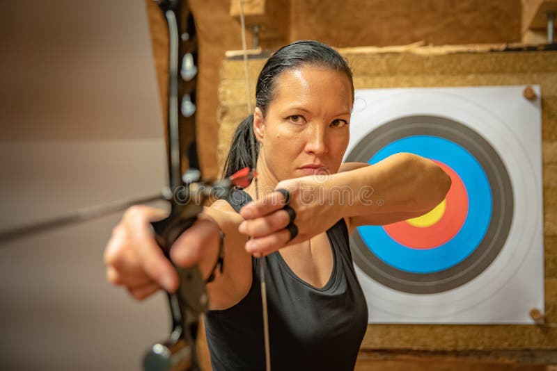 Sports Archery at the Shooting Range, Competition for the Most Points