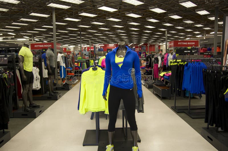 Sports Authority Clothing Fashion Store Editorial Stock ... Sports Authority Clo