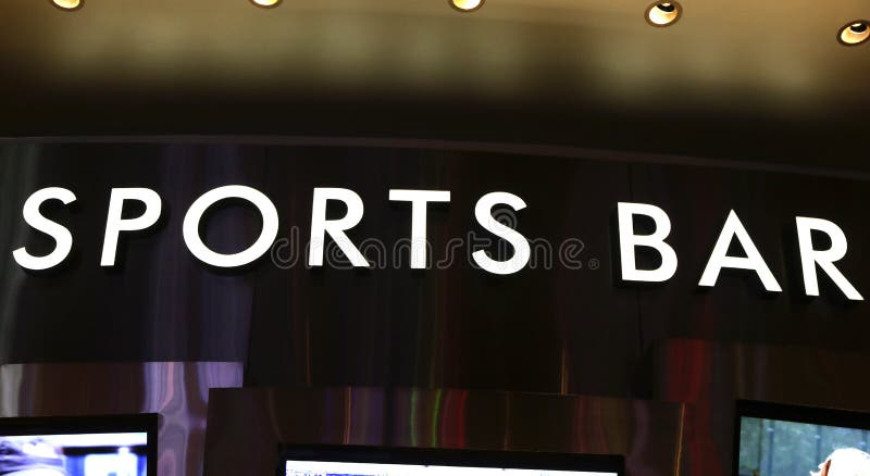 Sports bar sign