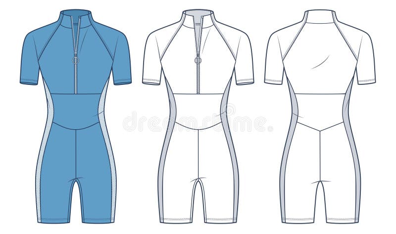 Mockup of Colored Sports Swimwear 3D Rendering, Template Mokini for Design,  Print, Pattern, Branding, Front View. Set Stock Illustration - Illustration  of swimsuit, mockup: 306759573
