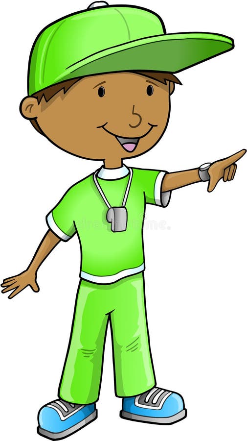 Sports Coach Vector stock vector. Illustration of male 47735194