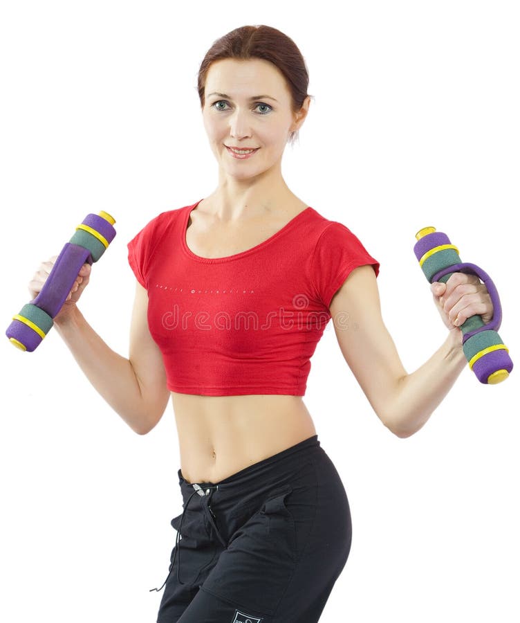 Sports fitness woman