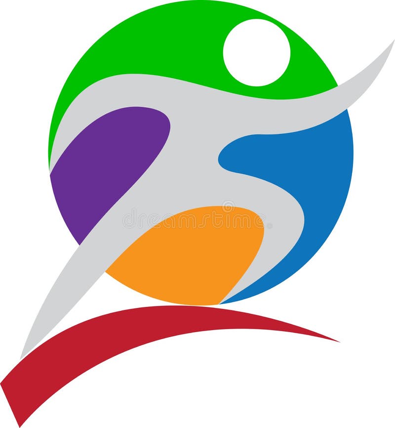 Sports logo stock vector. Illustration of dynamic, active - 26799407