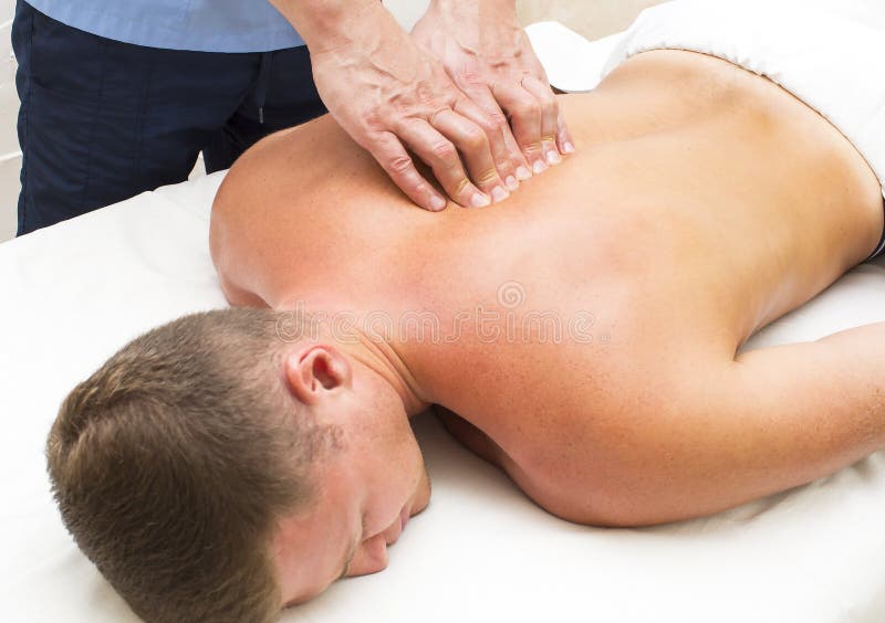 Sports Massage - Arm Massage - Physical Therapist Doing Massage Of