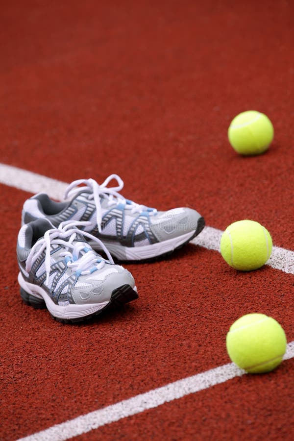 Sports shoes for tennis stock photo. Image of competition - 14826650