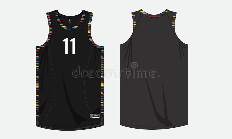 Basketball Jersey Or Sport Uniform Template Design For Basketball