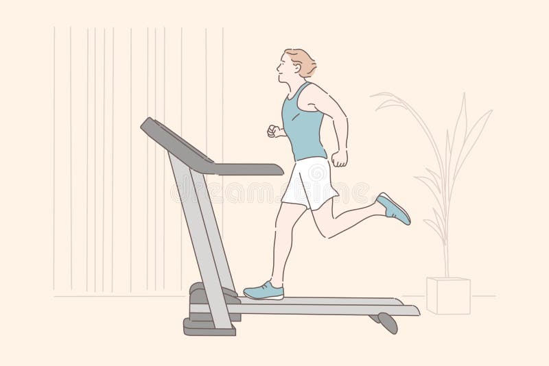 Sports Workout, Endurance Training, Physical Exercise Stock - Illustration of club, cardio: 165796109