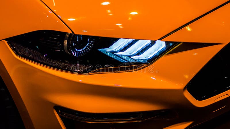 Sportscar Spotlight stock photography Sportscar Spotlight stock photography