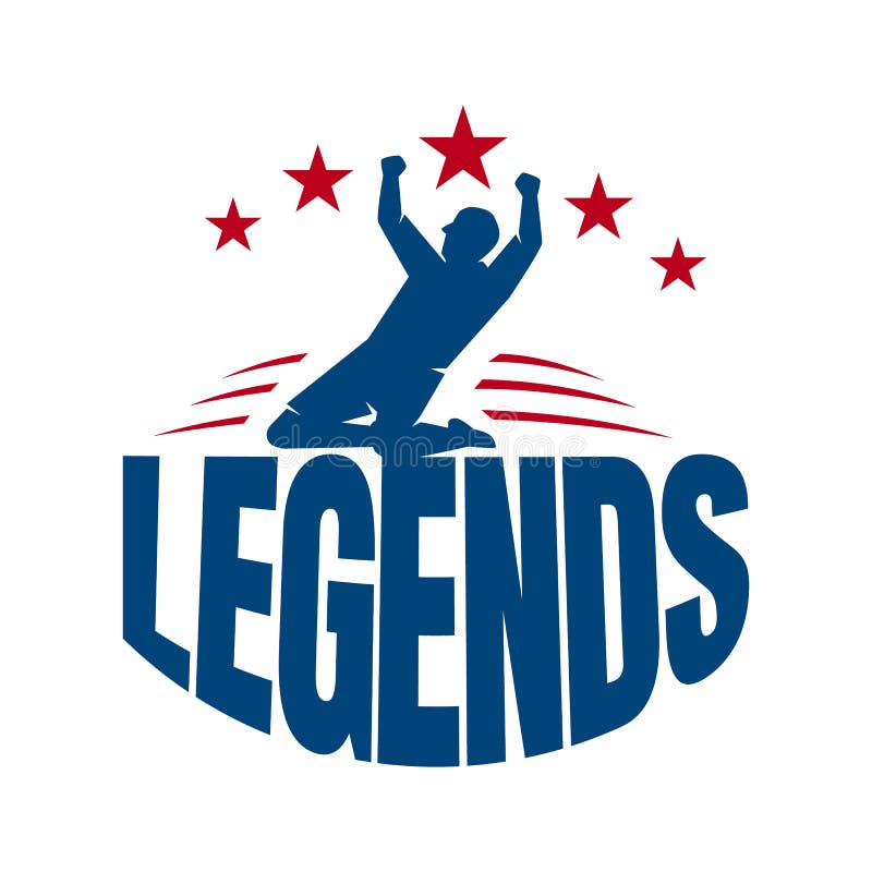 Sporty Lettering Emblem Legend Logo Vector Typography Concept Design