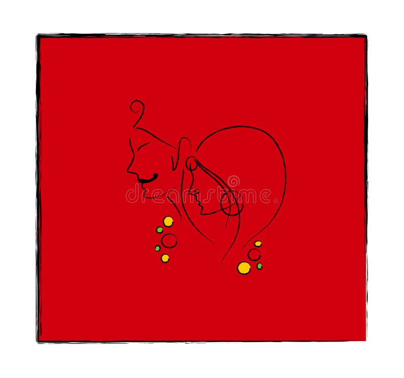 Sposo indiano royalty illustrazione gratis Sposo indiano royalty illustrazione gratis