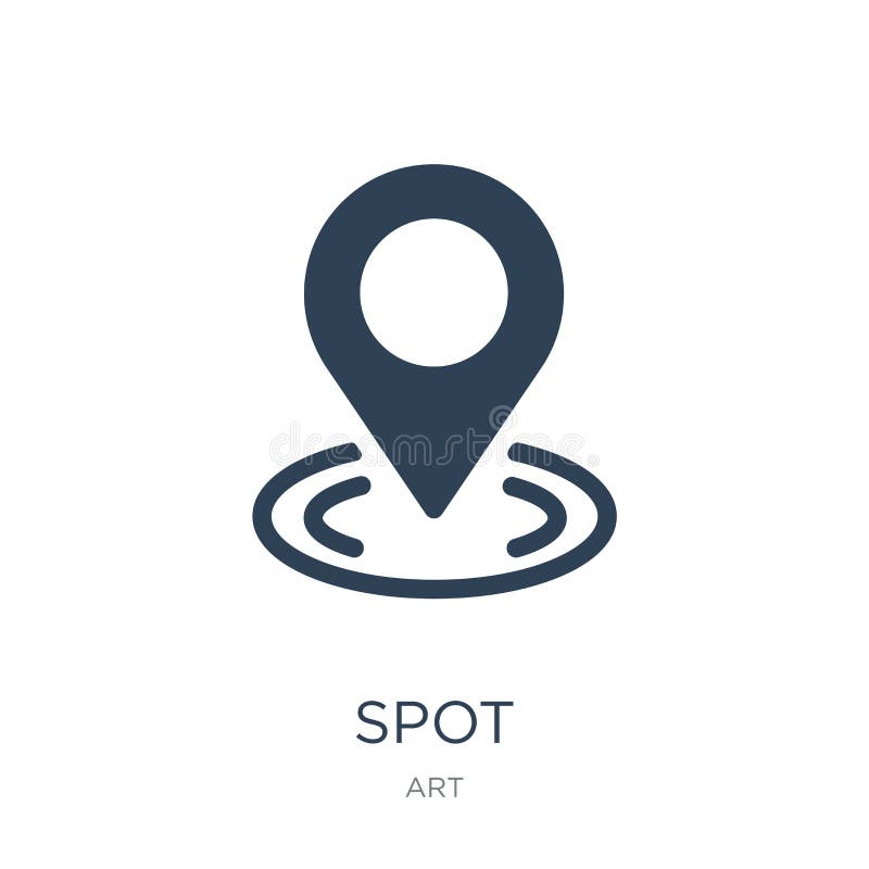Download Spot Icon In Trendy Design Style. Spot Icon Isolated On ...