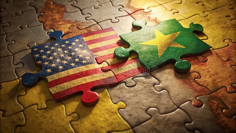 Spot the United States and Bolivian Flags on a LowLight World Map Puzzle A Challenging Visual Exercise vector illustration