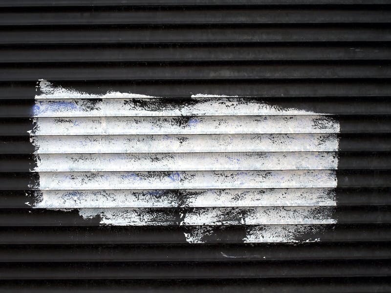 Spot of White Paint on the Old Roller Blinds. Stock Image Image of chips, frame 48976203