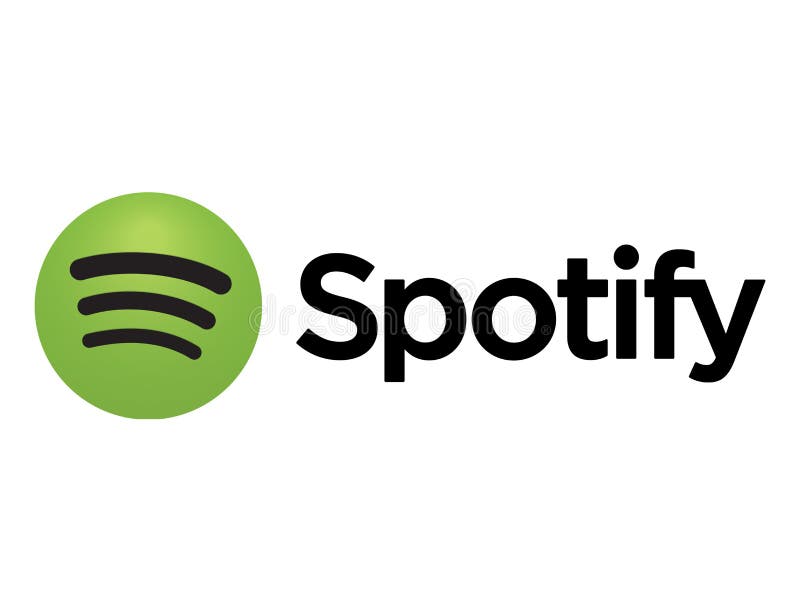Spotify Icon Printed on Paper. Editorial Image - Illustration of logo,  paper: 125277235