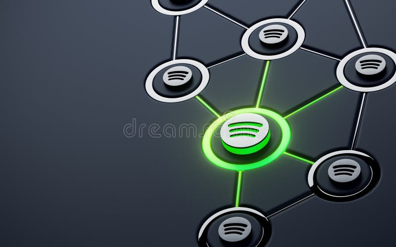 Spotify Neon Logo Stock Illustrations – 11 Spotify Neon Logo Stock ...