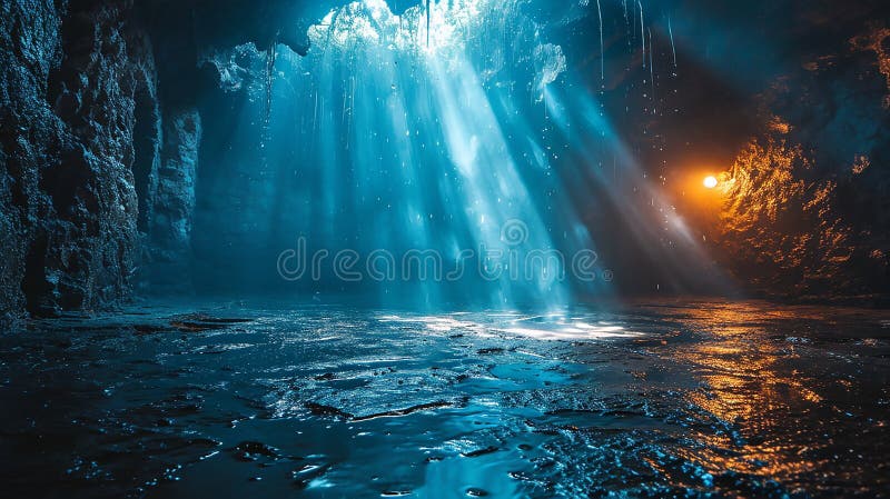 Spotlight royalty free illustration