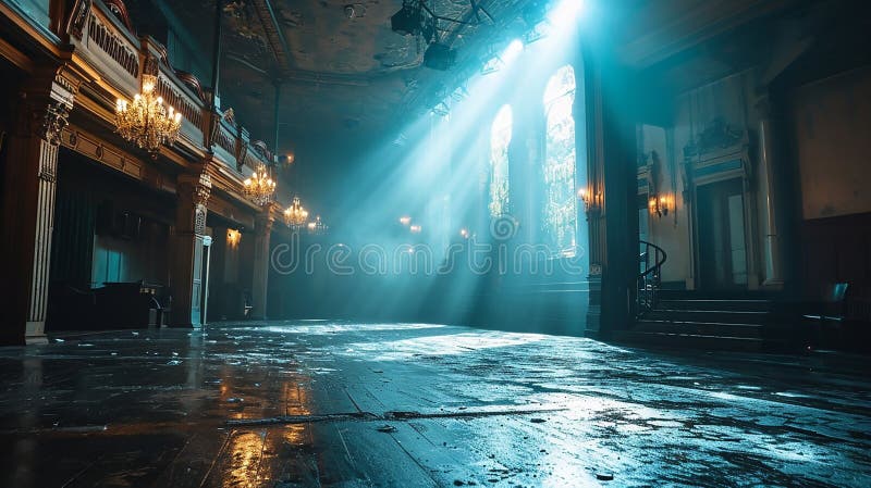 Spotlight stock illustration